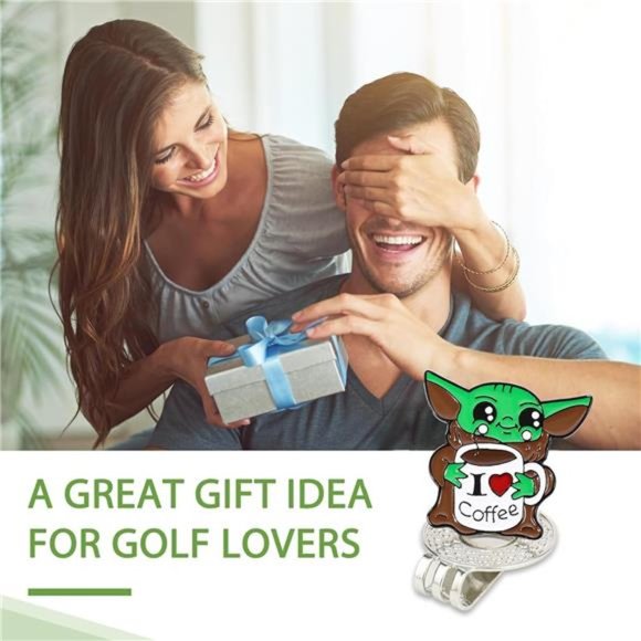 Golf Ball Marker with Magnetic Golf Hat Clip, Golf Accessories - Picture 8 of 8